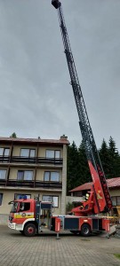 Hotel Akademik - cvičenie hasičov 30.9.2023